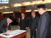 Pelantikan Laksana Tri Handoko, Kepala Baru LIPI